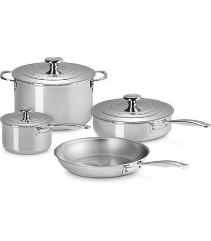 Amazon.com: Le Creuset 3-Piece cookware Set Made of 3-ply